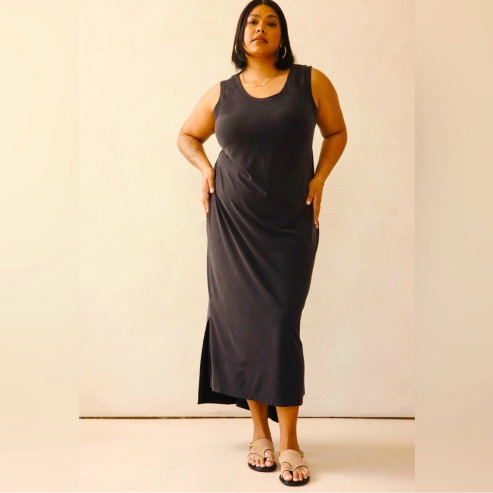 NWT sz L Leze The Label  Sleeveless Sheath Dress Florence retail $110!